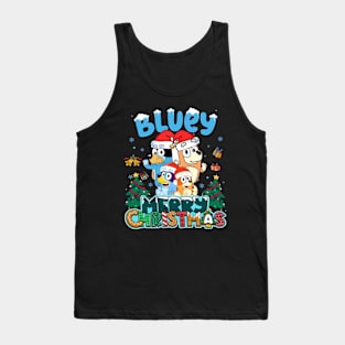 bluey merry christmas Tank Top